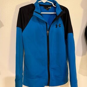 Under Armour Kids Blue and Black Jacket